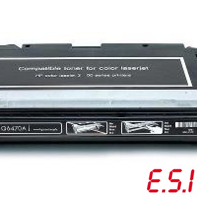 Toner noir pour HP Q6470A - 6.000 pages  compatible 